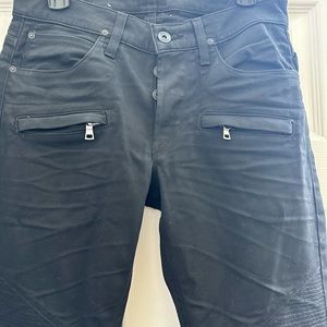 Hudson men's black denim jeans